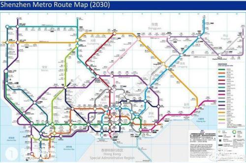 深圳地铁图2025年线路图