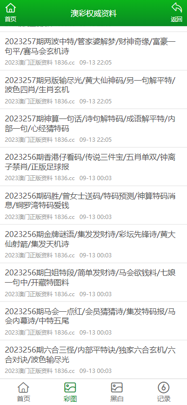2021澳门正版资料全集